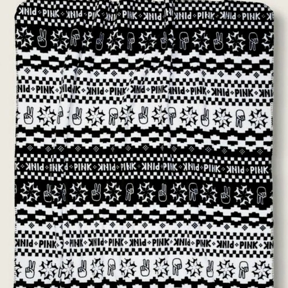 VS PINK Sherpa Blanket